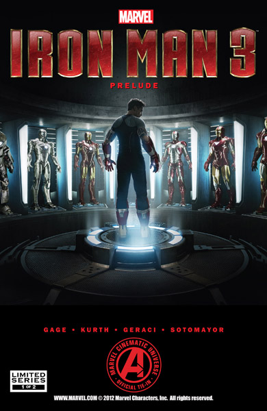Marvel’s Iron Man 3 Prelude #1-2 (2013)