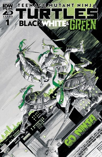 Teenage Mutant Ninja Turtles: Black, White, & Green (2024-)