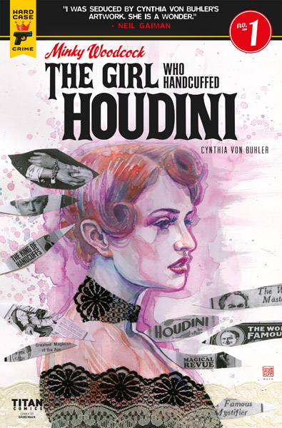 Minky Woodcock: The Girl Who Handcuffed Houdini #1-4 (2017-2018)