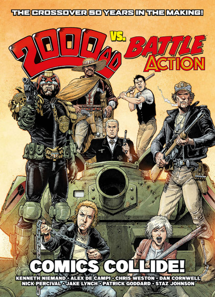 2000 AD vs. Battle Action: Comics Collide! (TPB) (2024)