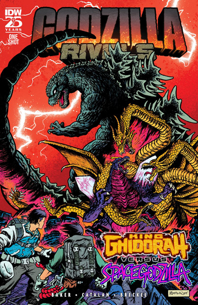 Godzilla Rivals: King Ghidorah vs. SpaceGodzilla #1 (One-Shot) (2024)