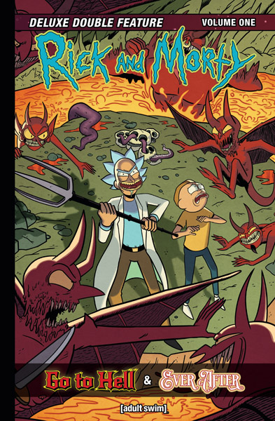 Rick and Morty: Deluxe Double Feature – Vol. 1-4 (HCs) (2023-2024)